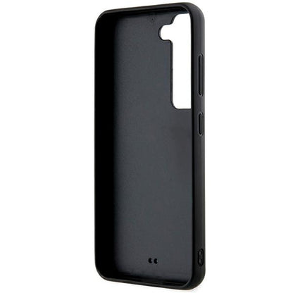 Ovitek za Samsung Galaxy S23+ S916, Karl Lagerfeld, 3D Rubber Glitter Logo, črn