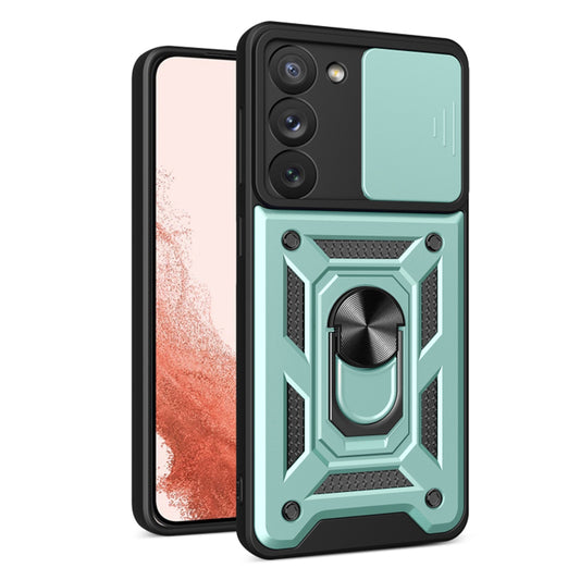 Ovitek za Samsung Galaxy S23+ S916, Techsuit, CamShield, Zelen