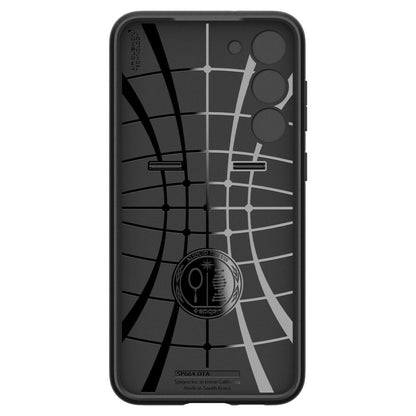 Ovitek za Samsung Galaxy S23 S911, Spigen, Optik Armor, črn