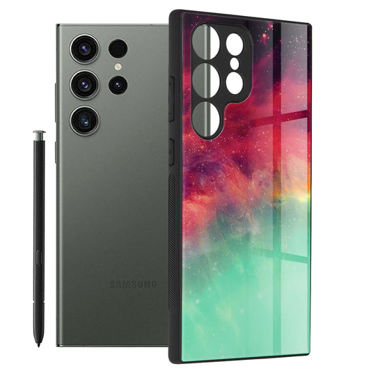 Ovitek za Samsung Galaxy S23 Ultra S918, Techsuit, Glaze, Turkizna