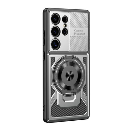Ovitek za Samsung Galaxy S23 Ultra S918, Techsuit, RuggedCam, Siva