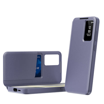 Ovitek za Samsung Galaxy S23 Ultra S918, Techsuit, SmartView, Vijoličen