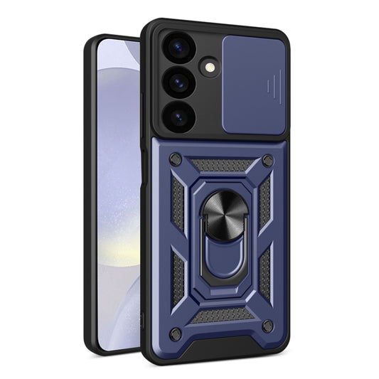 Ovitek za Samsung Galaxy S24 FE S721, Techsuit, CamShield, Modra
