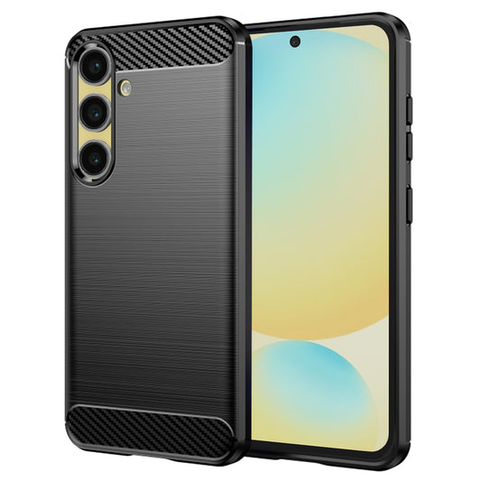 Ovitek za Samsung Galaxy S24 FE S721, Techsuit, Karbon, Črn