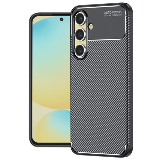 Ovitek za Samsung Galaxy S24 FE S721, Techsuit, CarbonFiber, Črn