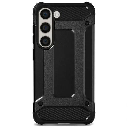 Case for Samsung Galaxy S24 FE S721, Techsuit, Hybrid Armor, Black