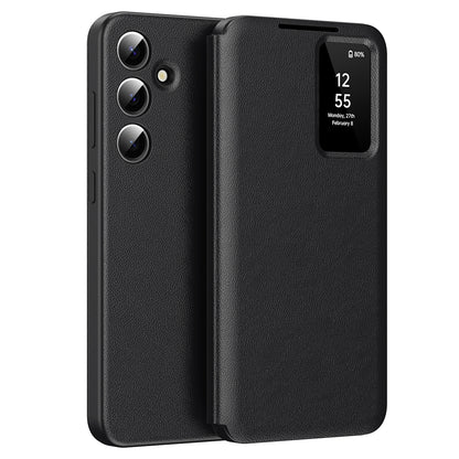 Ovitek za Samsung Galaxy S24 FE S721, Techsuit, SmartView, Črn