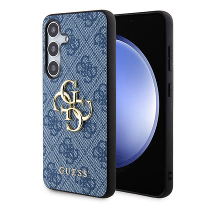 Ovitek za Samsung Galaxy S24+ S926, Guess, 4G Big Logo, Modra
