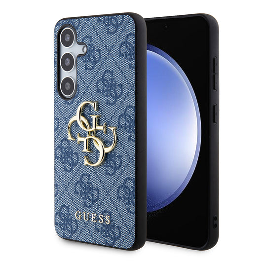 Ovitek za Samsung Galaxy S24+ S926, Guess, 4G Big Logo, Modra