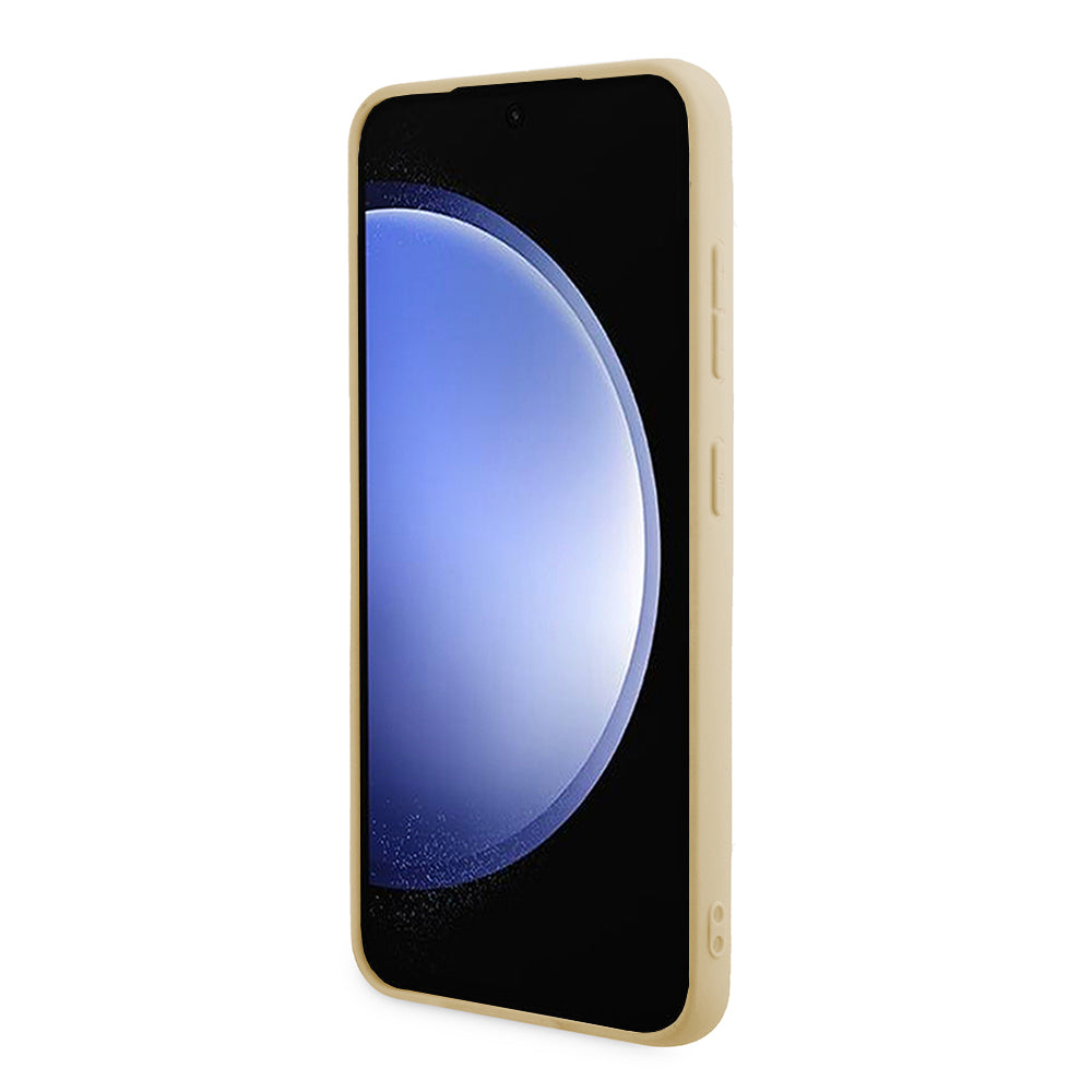 Ovitek za Samsung Galaxy S24+ S926, Guess, Glitter Script, Zlat.