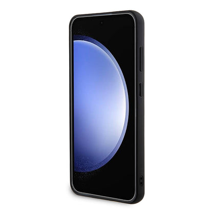 Ovitek za Samsung Galaxy S24+ S926, Guess, Rhinestone Triangle Logo, Zlat