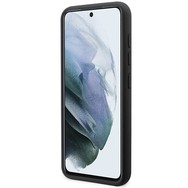 Ovitek za Samsung Galaxy S24+ S926, Karl Lagerfeld, Silicone Choupette, črn