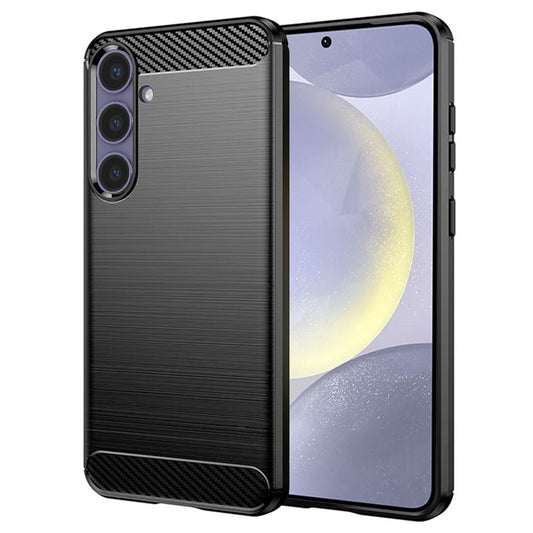 Ovitek za Samsung Galaxy S24+ S926, Techsuit, Karbon, Črn