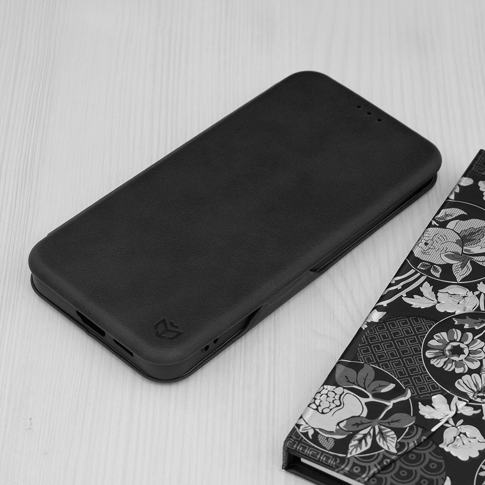 Ovitek za Samsung Galaxy S24+ S926, Techsuit, Safe Wallet Plus, Črn