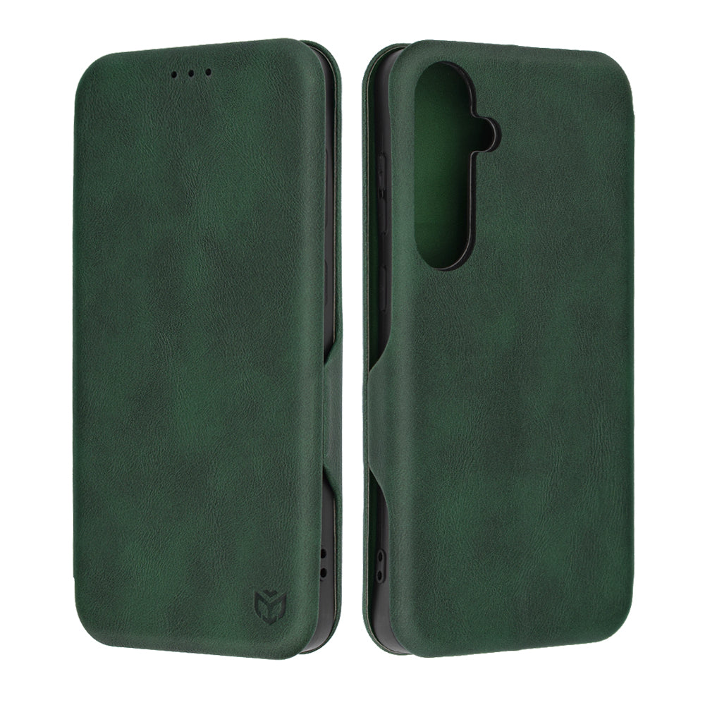 Ovitek za Samsung Galaxy S24+ S926, Techsuit, Safe Wallet Plus, Zelen