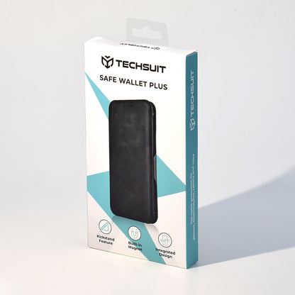 Ovitek za Samsung Galaxy S24+ S926, Techsuit, Safe Wallet Plus, Zelen