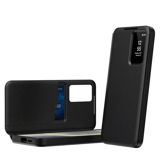 Ovitek za Samsung Galaxy S24+ S926, Techsuit, SmartView, Črn