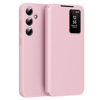 Ovitek za Samsung Galaxy S24+ S926, Techsuit, SmartView, roza
