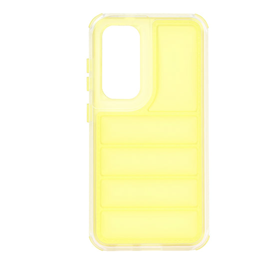 Ovitek za Samsung Galaxy S24+ S926, Techsuit, Wave Shield, rumen