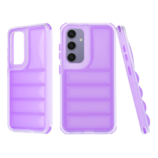 Ovitek za Samsung Galaxy S24+ S926, Techsuit, Wave Shield, Vijoličen