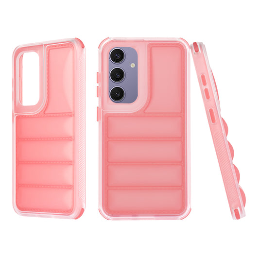 Ovitek za Samsung Galaxy S24+ S926, Techsuit, Wave Shield, rdeč