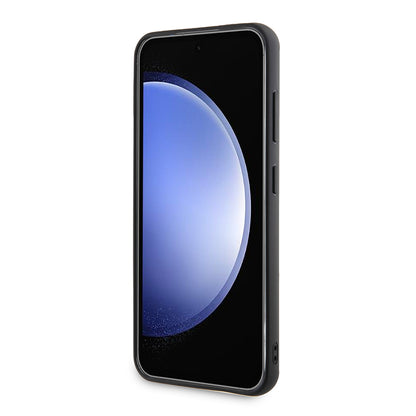 Ovitek za Samsung Galaxy S24 S921, Karl Lagerfeld, 3D Rubber Ikonik Karl, črn