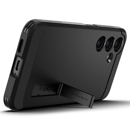 Ovitek za Samsung Galaxy S24 S921, Spigen, Tough Armor, Črn ACS07355