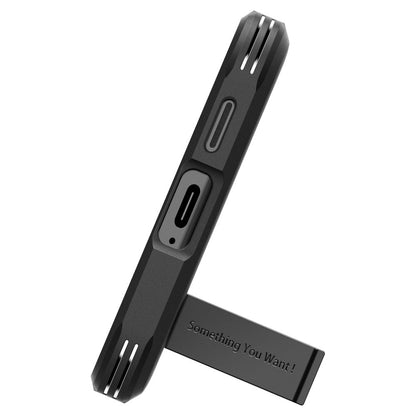Ovitek za Samsung Galaxy S24 S921, Spigen, Tough Armor, Črn ACS07355