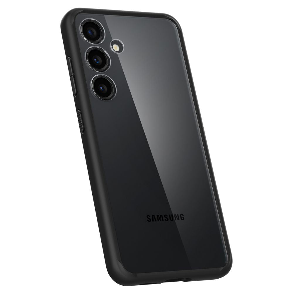 Ovitek za Samsung Galaxy S24 S921, Spigen, Ultra Hybrid, Mat Črn ACS07352