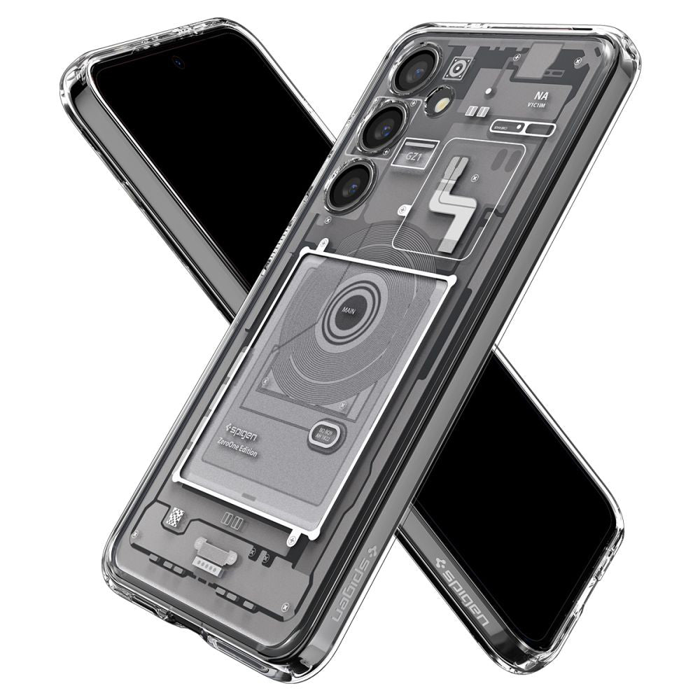Ovitek za Samsung Galaxy S24 S921, Spigen, Ultra Hybrid Zero One, Bel