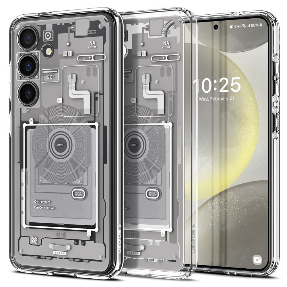 Ovitek za Samsung Galaxy S24 S921, Spigen, Ultra Hybrid Zero One, Bel