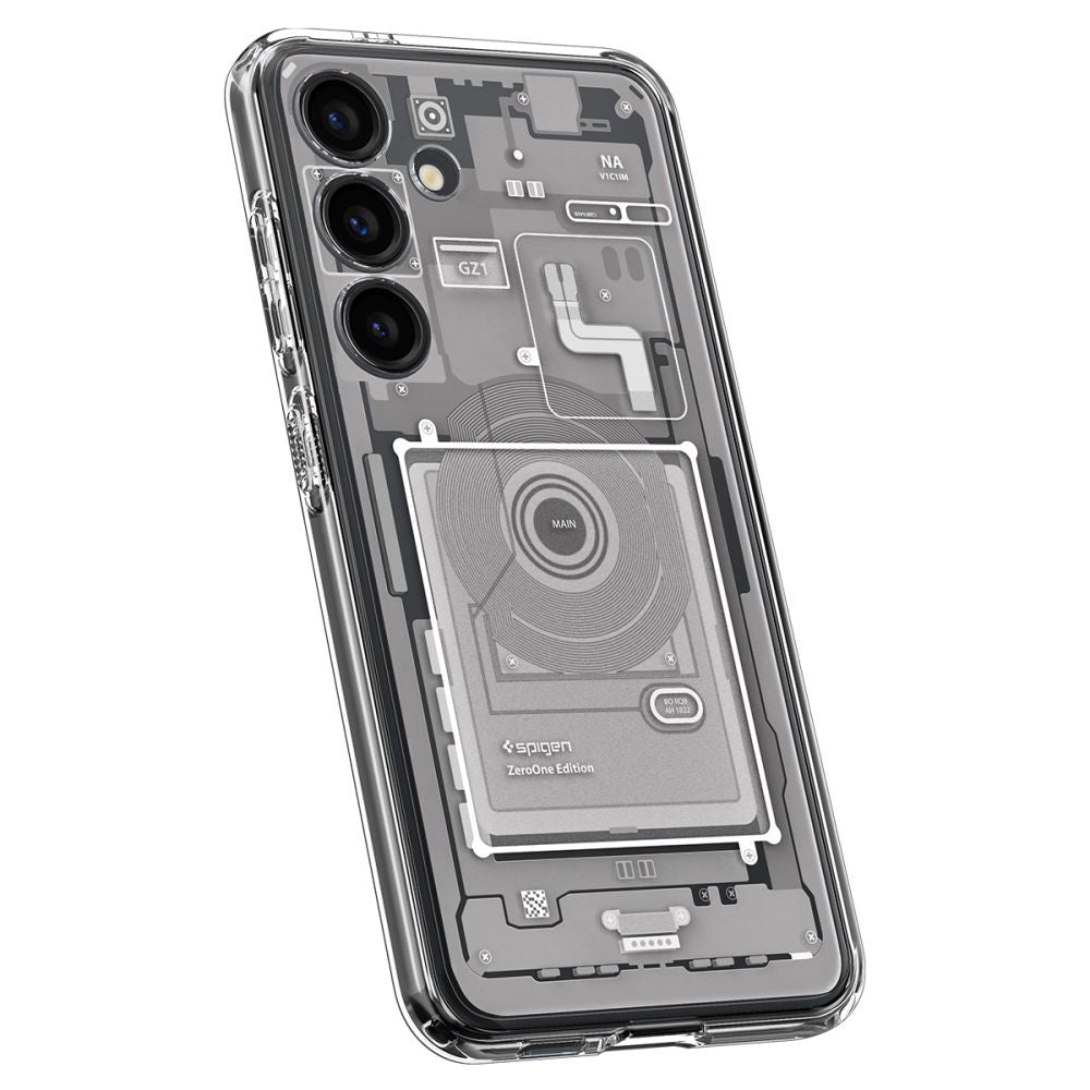 Ovitek za Samsung Galaxy S24 S921, Spigen, Ultra Hybrid Zero One, Bel