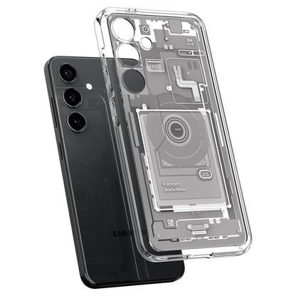 Ovitek za Samsung Galaxy S24 S921, Spigen, Ultra Hybrid Zero One, Bel
