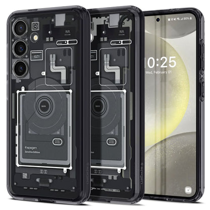 Ovitek za Samsung Galaxy S24 S921, Spigen, Ultra Hybrid Zero One, Mat Črna ACS07350