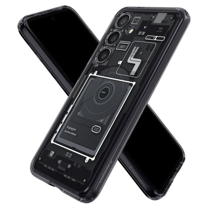 Ovitek za Samsung Galaxy S24 S921, Spigen, Ultra Hybrid Zero One, Mat Črna ACS07350