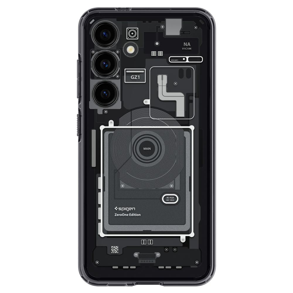 Ovitek za Samsung Galaxy S24 S921, Spigen, Ultra Hybrid Zero One, Mat Črna ACS07350