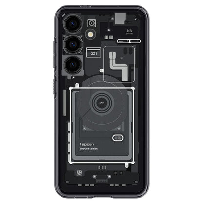 Ovitek za Samsung Galaxy S24 S921, Spigen, Ultra Hybrid Zero One, Mat Črna ACS07350