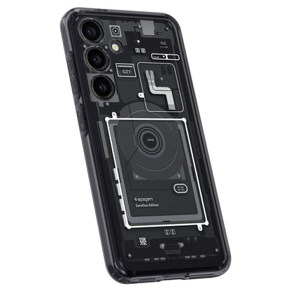 Ovitek za Samsung Galaxy S24 S921, Spigen, Ultra Hybrid Zero One, Mat Črna ACS07350