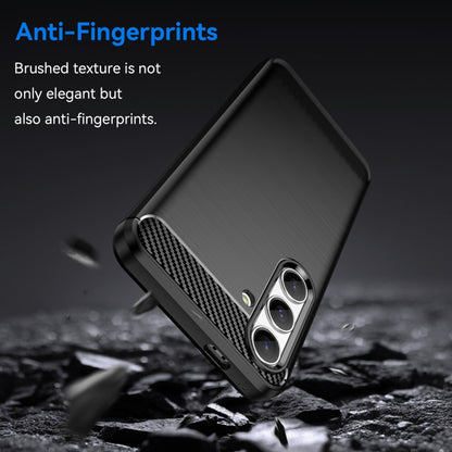 Ovitek za Samsung Galaxy S24 S921, Techsuit, Karbon, Črn