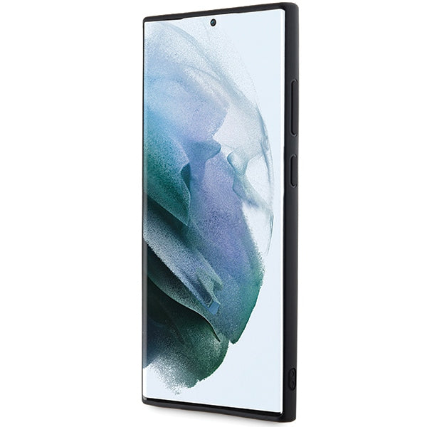 Case for Samsung Galaxy S24 Ultra S928, Karl Lagerfeld, 3D Rubber Glitter Logo, Black