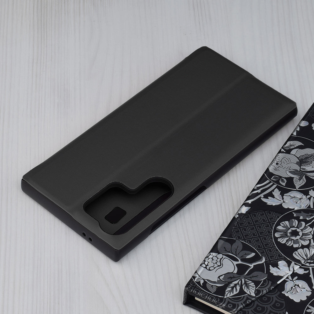 Ovitek za Samsung Galaxy S24 Ultra S928, Techsuit, eFold, Črn