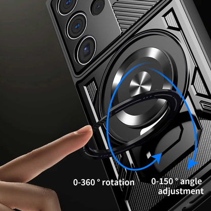 Ovitek za Samsung Galaxy S24 Ultra S928, Techsuit, RuggedCam, modra