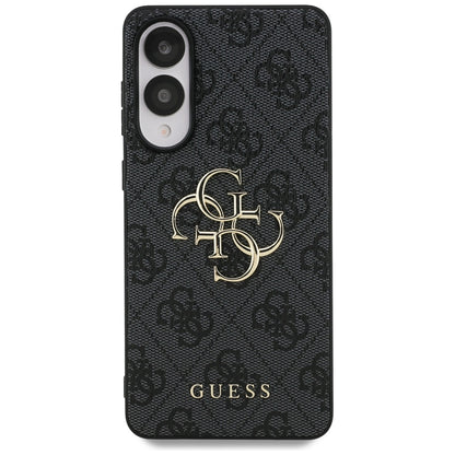 Ovitek za Samsung Galaxy S25 Edge S937, Guess, Big 4G Logo Classic, črn