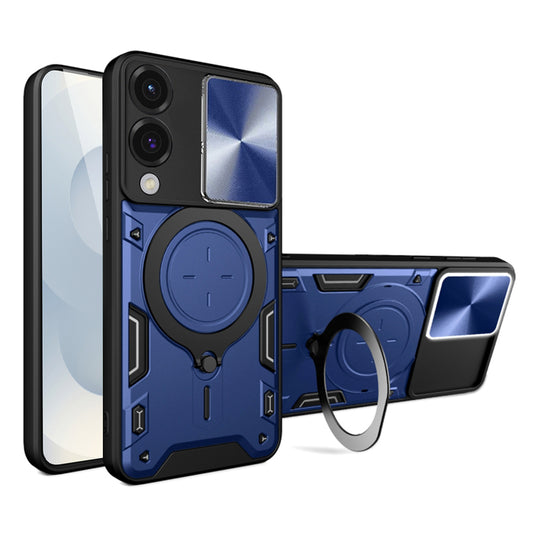 Ovitek za Samsung Galaxy S25 Edge S937, Techsuit, CamGuard Pro, modra