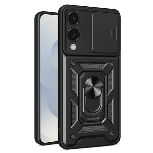 Ovitek za Samsung Galaxy S25 Edge S937, Techsuit, CamShield, Črn