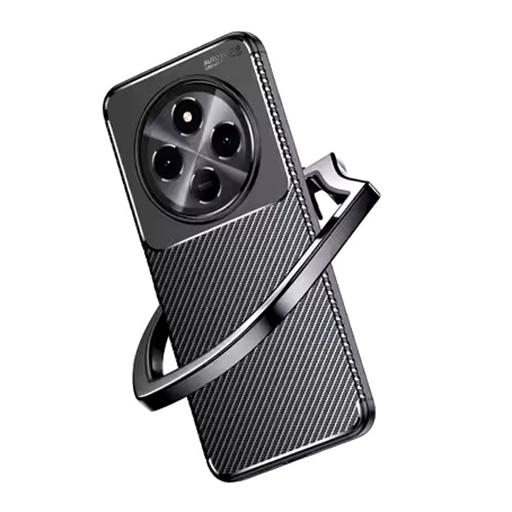 Ovitek za Samsung Galaxy S25 Edge S937, Techsuit, CarbonFiber, Črn