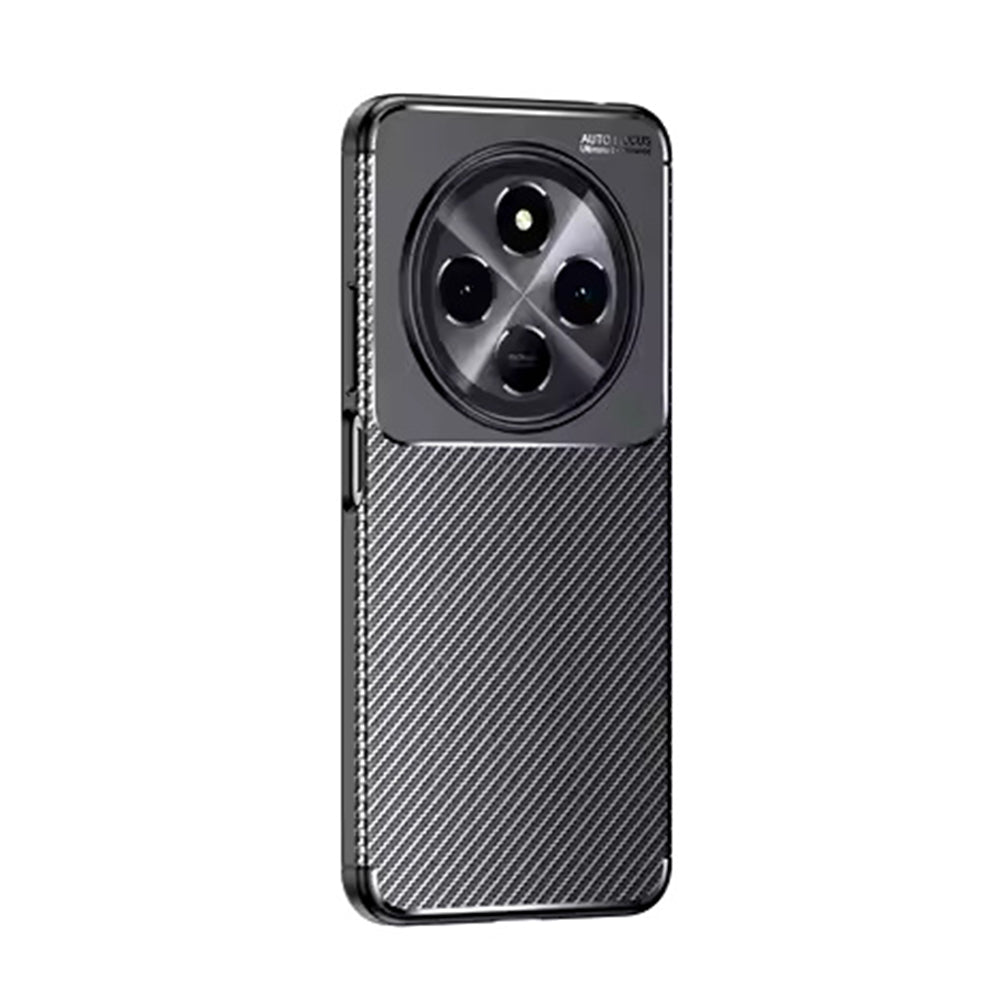 Ovitek za Samsung Galaxy S25 Edge S937, Techsuit, CarbonFiber, Črn