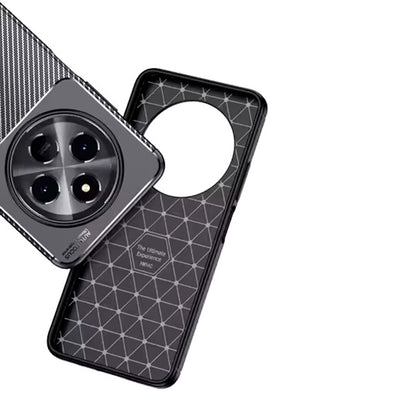 Ovitek za Samsung Galaxy S25 Edge S937, Techsuit, CarbonFiber, Črn