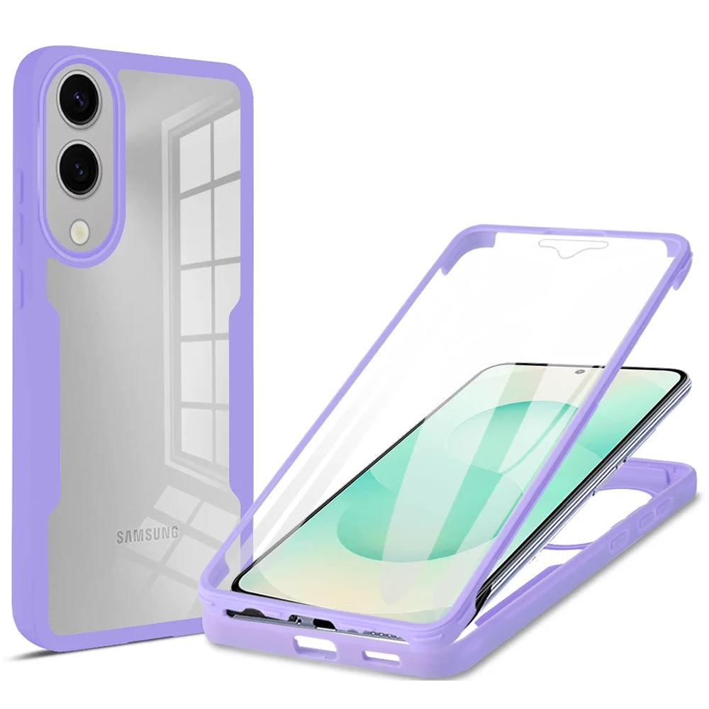 Ovitek za Samsung Galaxy S25 Edge S937, Techsuit, ColorVerse 360, Vijolična