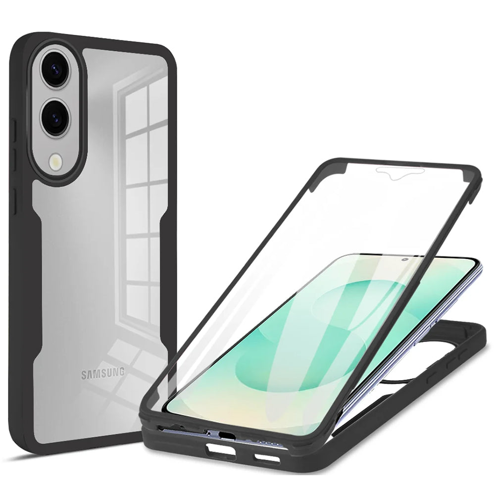 Ovitek za Samsung Galaxy S25 Edge S937, Techsuit, ColorVerse 360, Črn